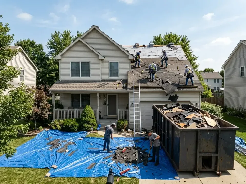 roof-replacement-debris-remova-004 — frequently asked questions, Cheapest Dumpster Rentals in Emmett, ID